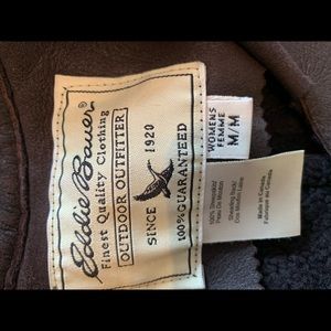 Eddie Bauer Jackets & Coats - 100% sheepskin vest Eddie Bauer Jackets & Coats - 100% sheepskin vest